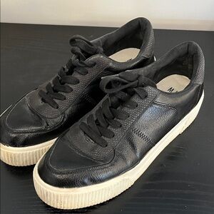 Black Platform Sneakers